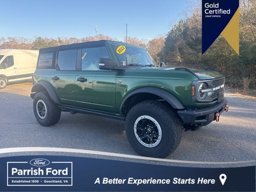 2022 Ford Bronco Badlands