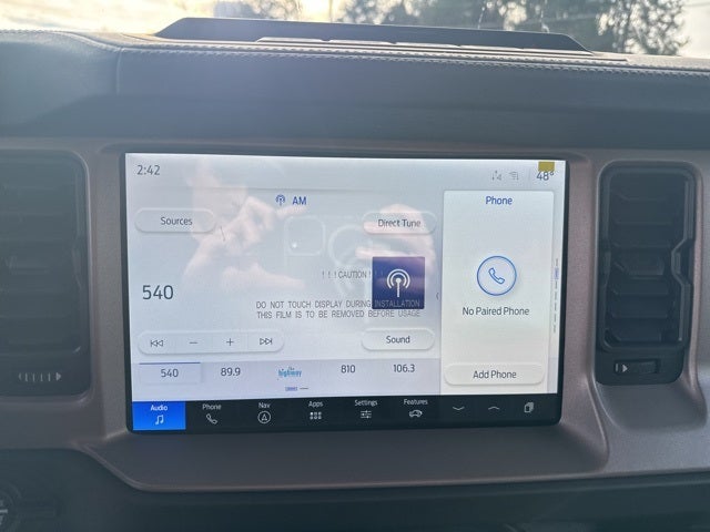 2025 Ford Bronco Outer Banks