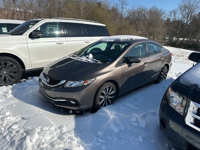 Used 2015 Honda Civic EX-L with VIN 2HGFB2F96FH510350 for sale in Goochland, VA