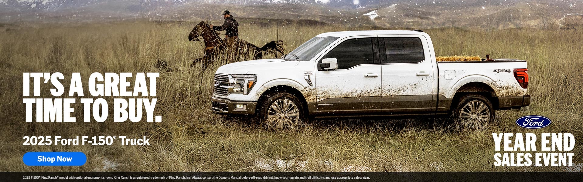 2025 Ford F150 Year End Sales Event